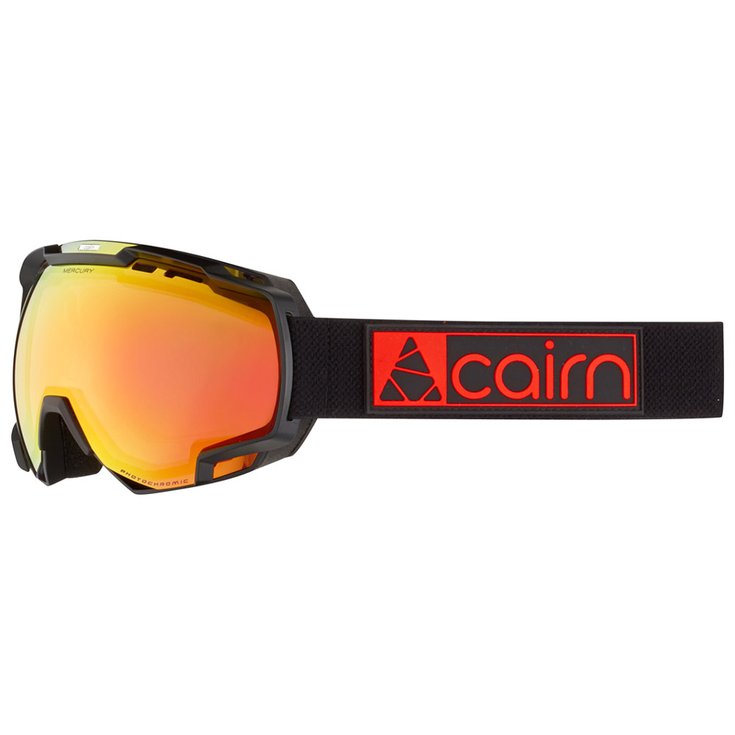 Cairn Masque de Ski Mercury Mat Black Orange Evolight Nxt Profil