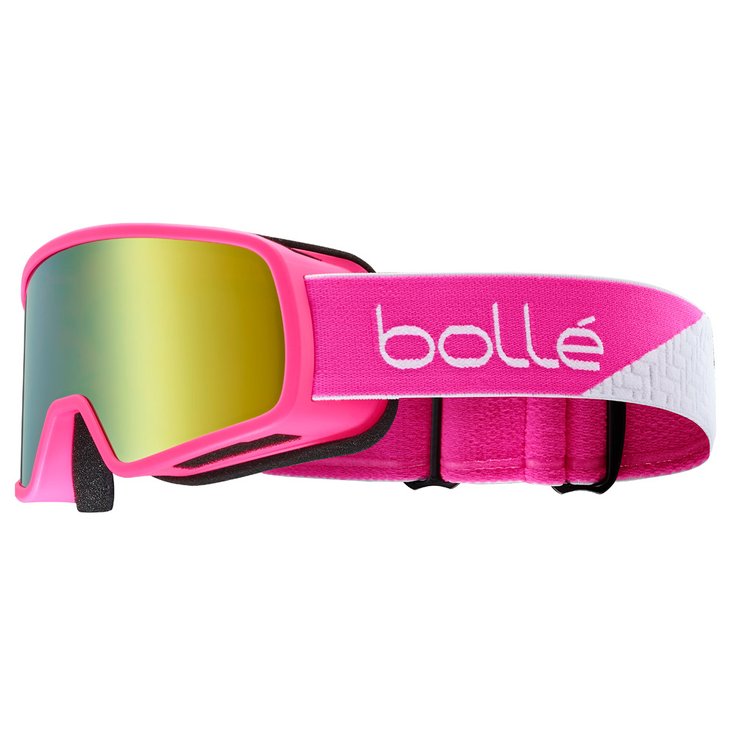 Bolle Goggles Nevada Junior Race Pink Matte Sunshine Overview