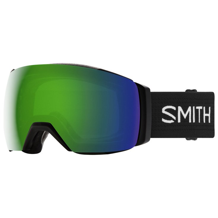 Smith Skibrillen I/o Mag Xl Black Chromapop Sun Green Mirror + Chromapop Storm Rose Flash Voorstelling