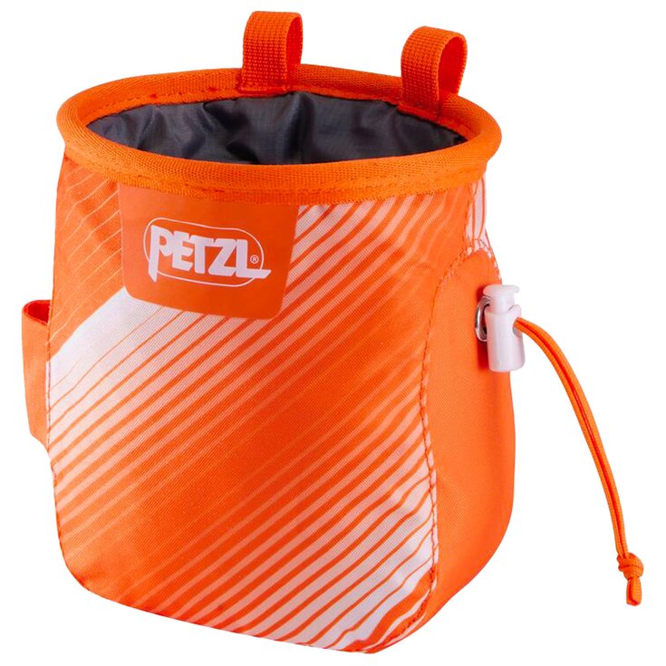 Petzl Chalkbag Saka Orange Präsentation