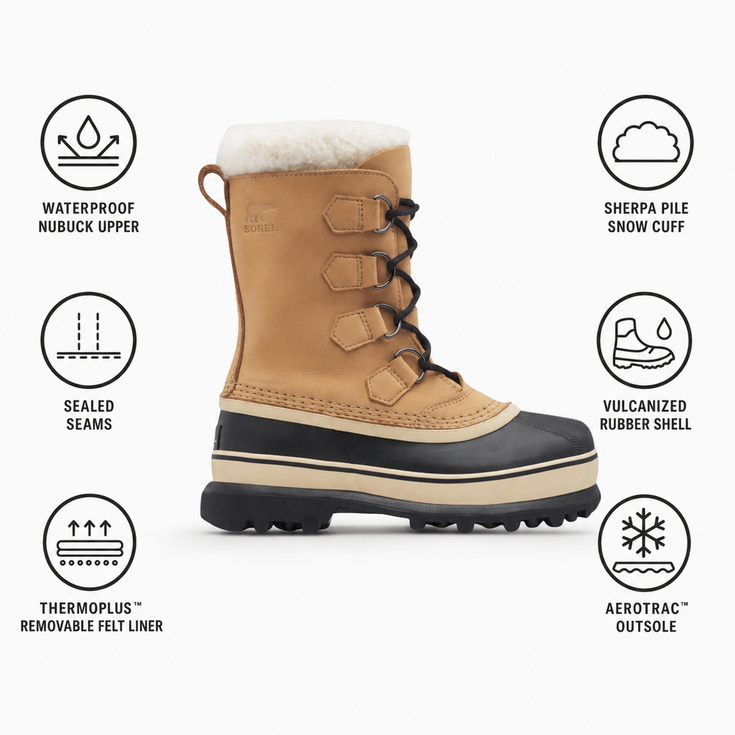 Sorel Caribou Wmn Buff 