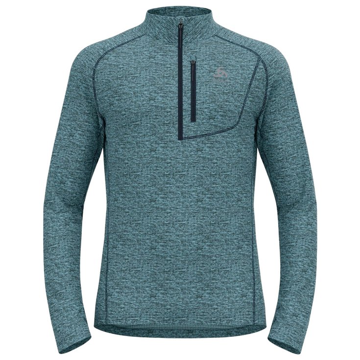 Odlo Fleece Tencia Provincial Blue Melange Overview