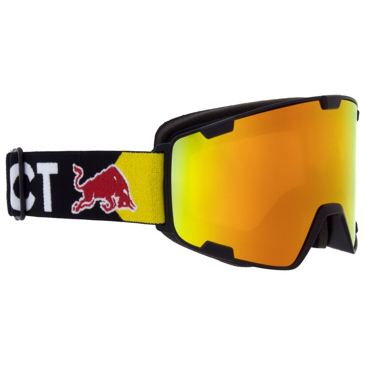 Red Bull Spect Masque de Ski Park Matt Black Orange Red Mirror Présentation