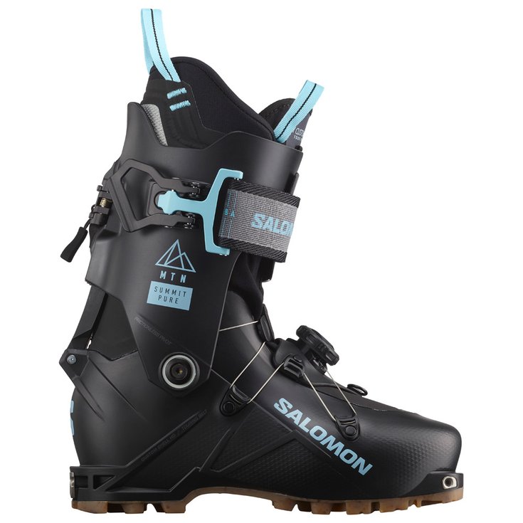 Salomon Chaussures de Ski Randonnée MTN Summit Pure W Black Rainy Day Devant