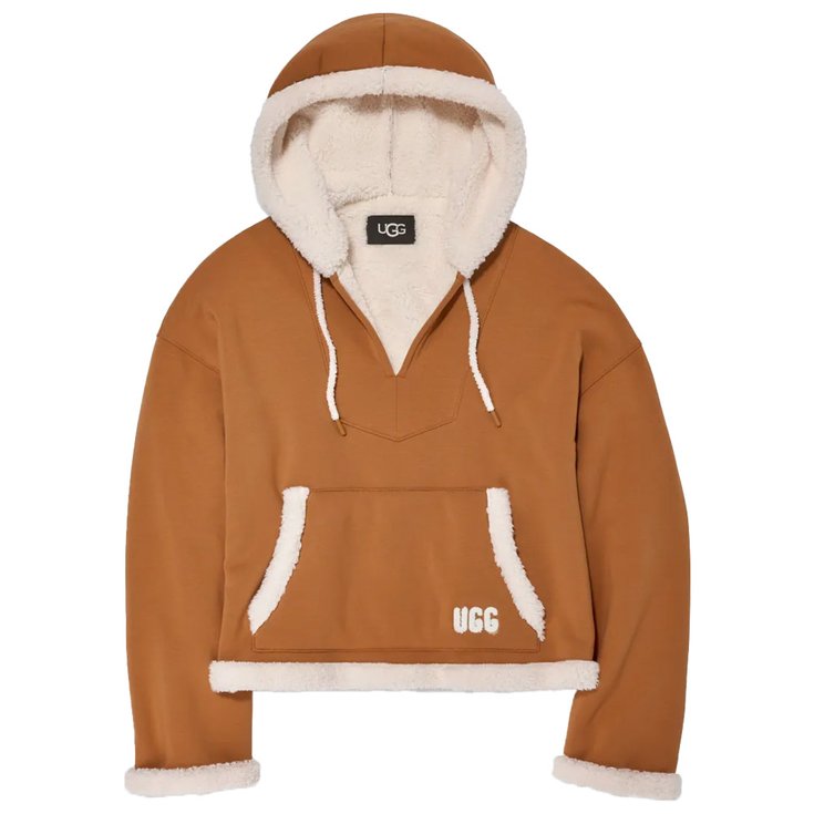 UGG Sweatshirt W Sharonn Bonded Fleece Chestnut Winter 2024 Glisshop