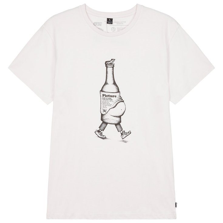 Picture T-Shirt D&S Beer Belly Natural White Präsentation