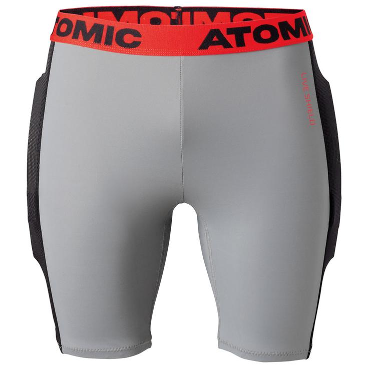 Atomic Protection short Live Shield Shorts Grey Black Red Présentation