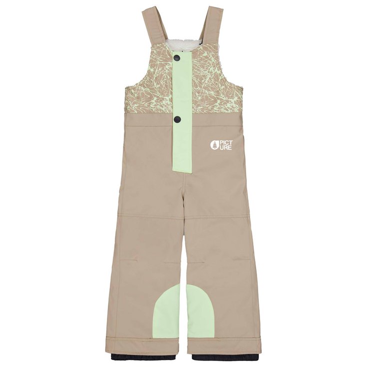 Picture Pantaloni da sci Snowy Bib Roebuck Textury Print Presentazione