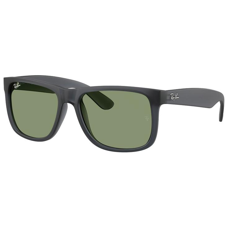 Ray Ban Lunettes de soleil RB4165 Justin Classic Mat Grey Opaline Green Présentation