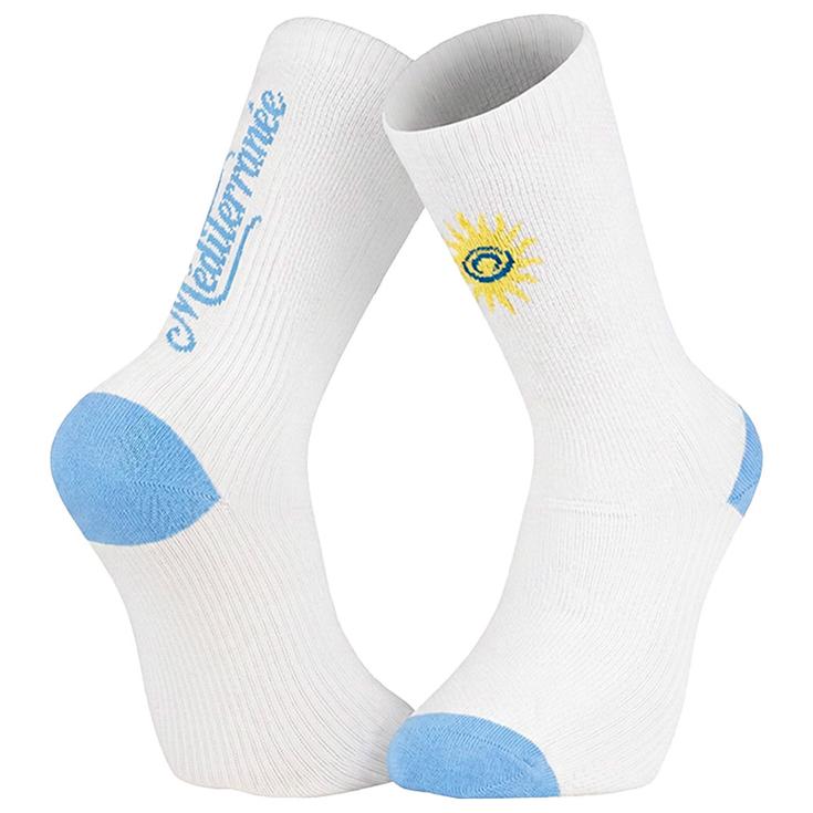 Bv Sport Light Run High Méditérannée White Cyan 