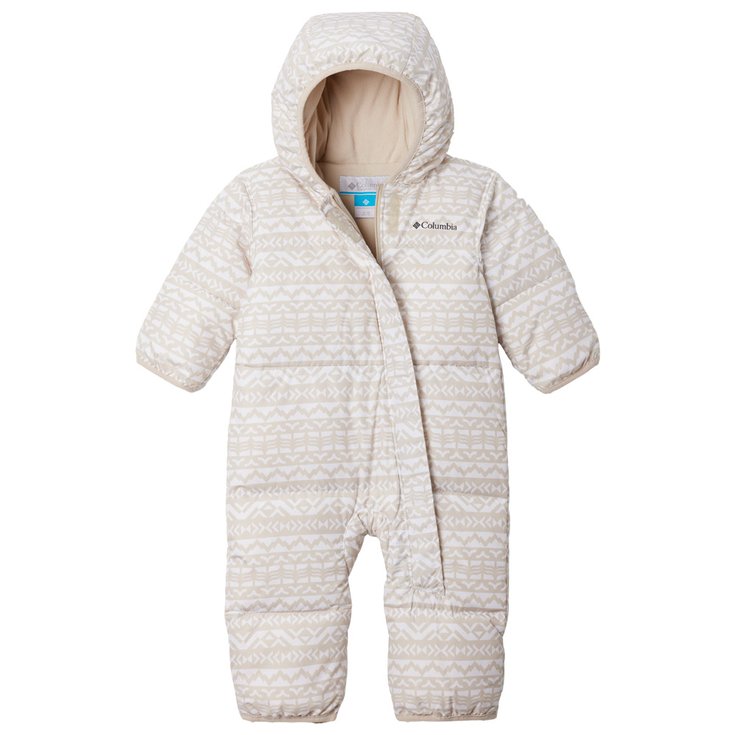 Columbia Overall Snuggly Bunny II Bunting White Madras Tonal Chalk Präsentation