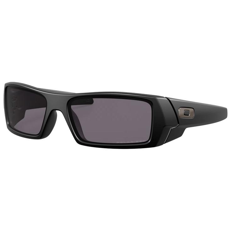 Oakley Sonnenbrille Gascan Matte Black Grey Polarized Präsentation