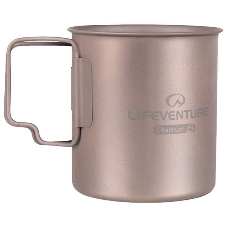 Lifeventure Mug Titanium Mug Silver Overview