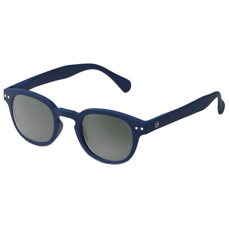 Izipizi Sonnenbrille Sun #C Navy Blue Soft Grey Präsentation
