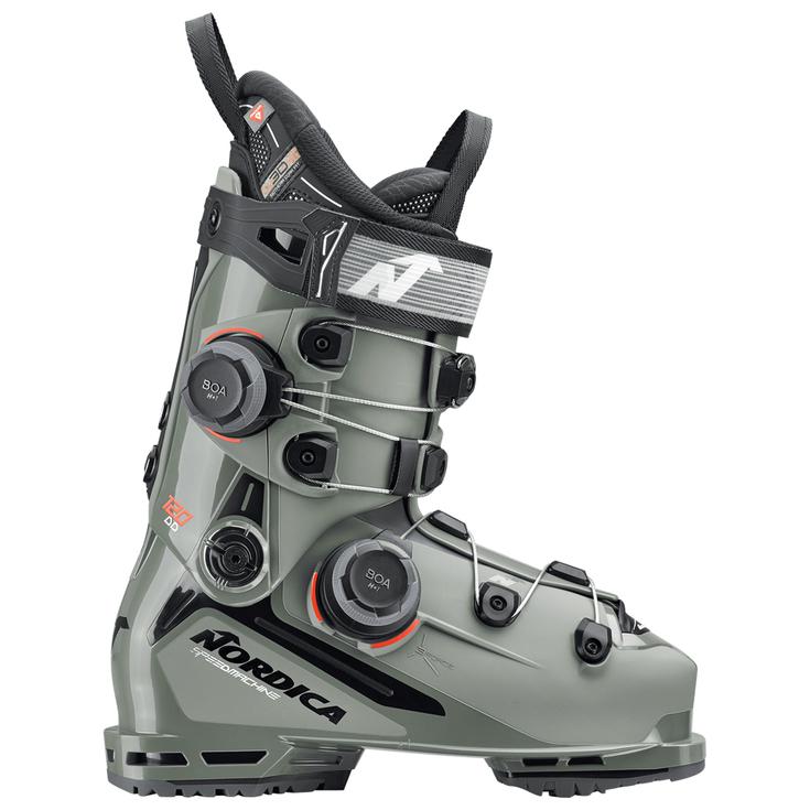 Nordica Skischuh Speedmachine 3 120 Boa DD GW Dark Grey Black Red Präsentation