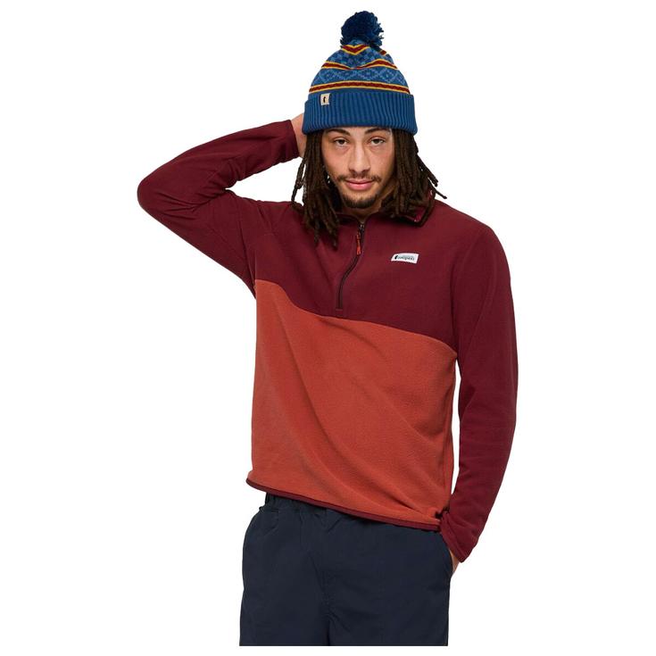 Cotopaxi Polar Amado Fleece Pullover M Mulberry and Nutmeg Presentación