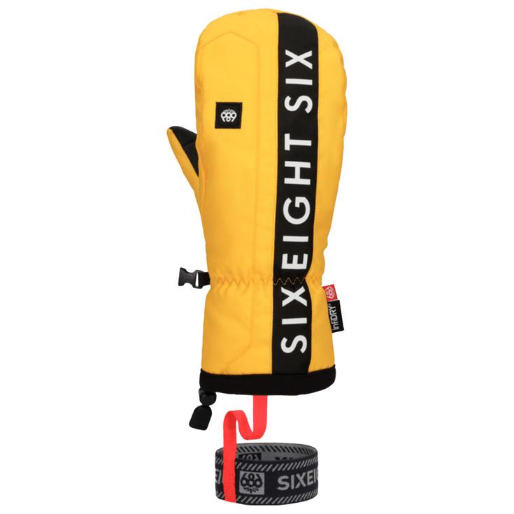 686 Mitten Team Merino Mitt Yellow Gold Overview