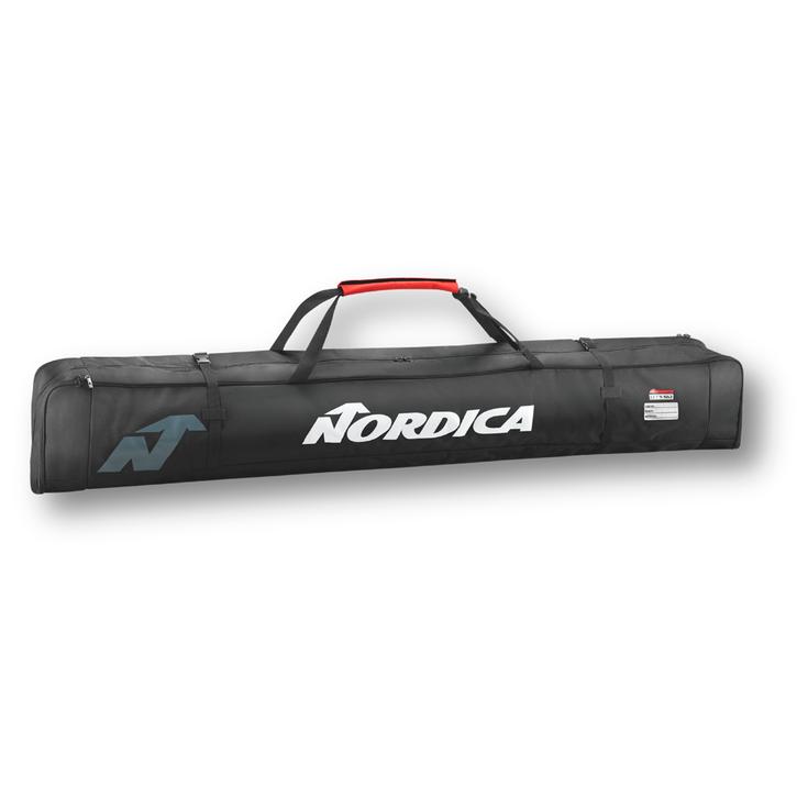 Nordica Single Ski Bag 175-210 cm Black White Red 