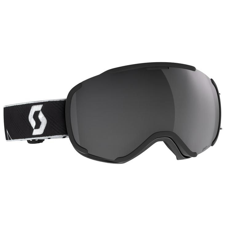 Scott Goggles Faze II Black White Amp Black Chrome Overview