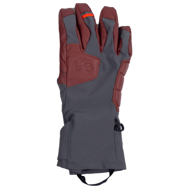 Outdoor Research Handschoenen Extravert Gloves Charcoal Brick Voorstelling
