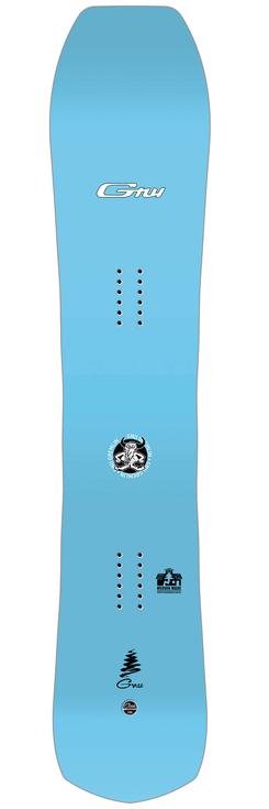 Gnu Planche Snowboard Gremlin Dos