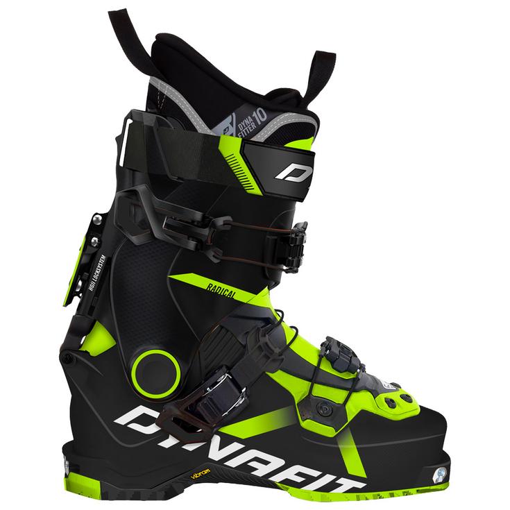 Dynafit Touren-Skischuhe Radical Black Out Ultra Yellow Präsentation