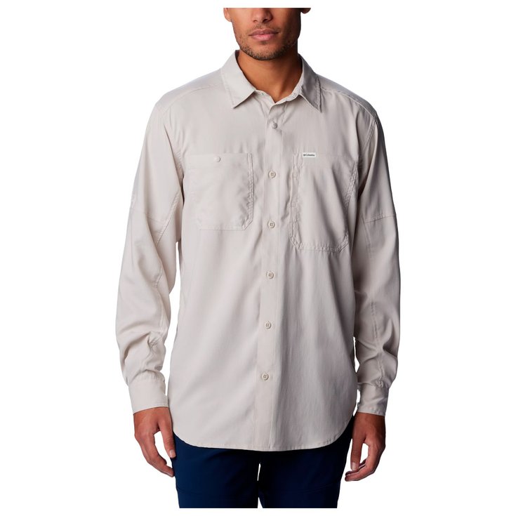 Columbia Chemise de rando Silver Ridge Utility Lite Long Dark Stone Présentation