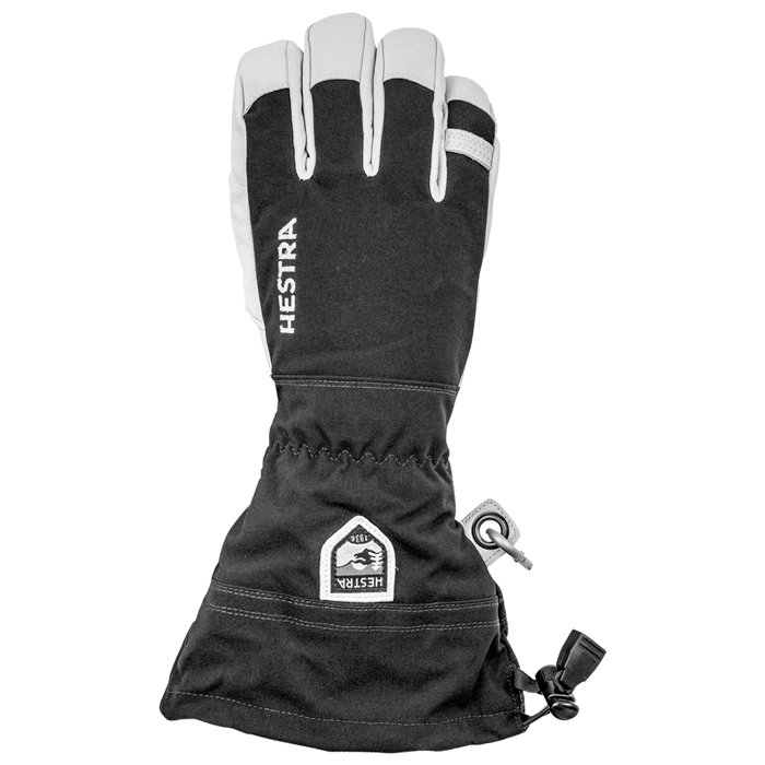 Hestra Handschuhe Army Leather Heli Ski Black Präsentation