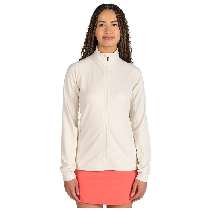 Rossignol Fleece W Mid Layer Stretch Jkt Whitecap Sand Overview