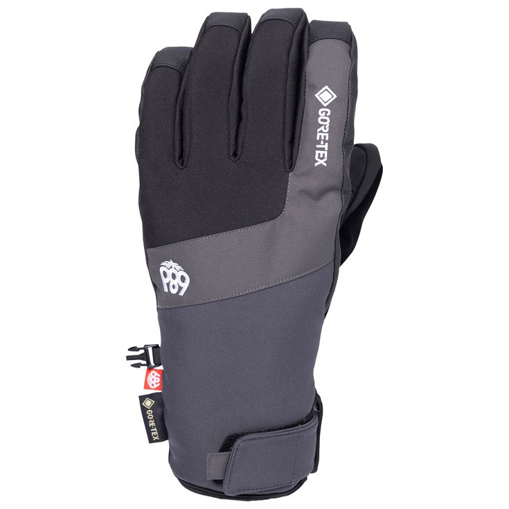 686 Gore-tex Linear Under Cuff Glove Charcoal 
