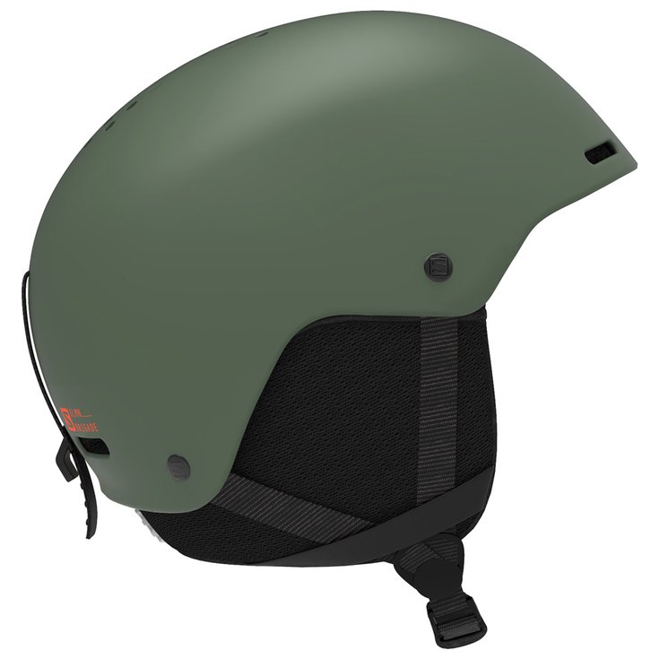 Salomon Helmet Brigade Oil Green Overview