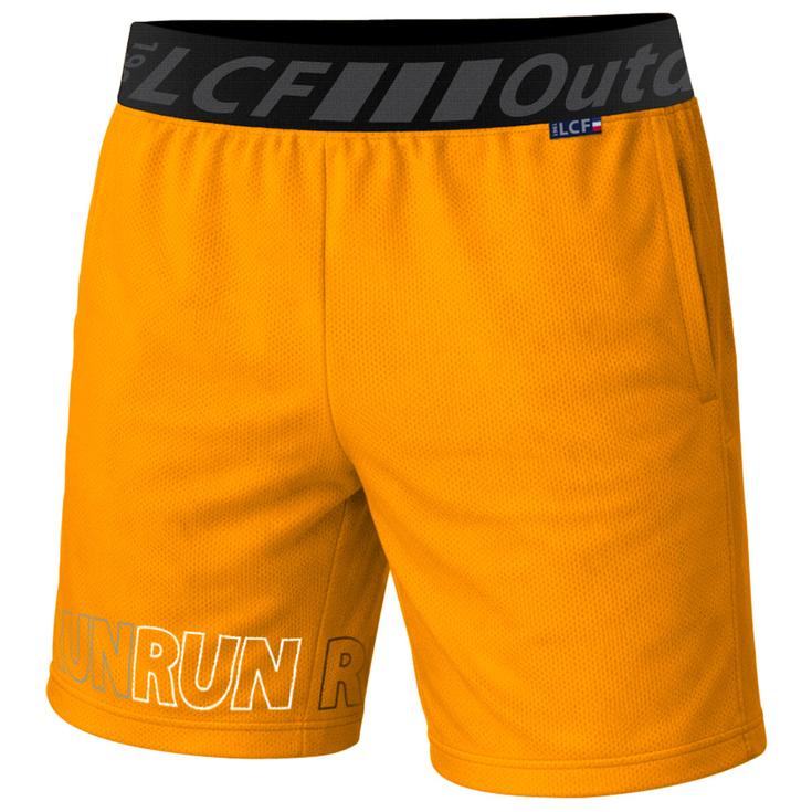 La Chaussette de France Short de trail Running Short RunRunRun Orange Présentation