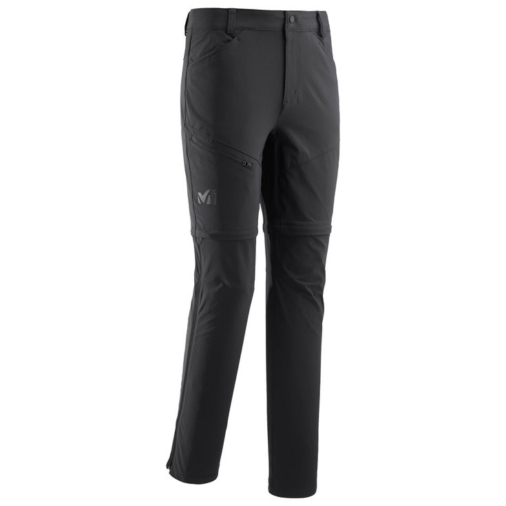 Millet Pantalon de rando Trekker Stretch Zip Off Pant II Black Présentation