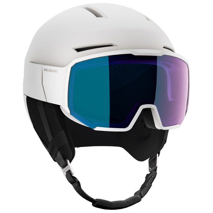 Salomon Visor Helm Osmo Pro White Sigma Photo Sky Blue Voorstelling