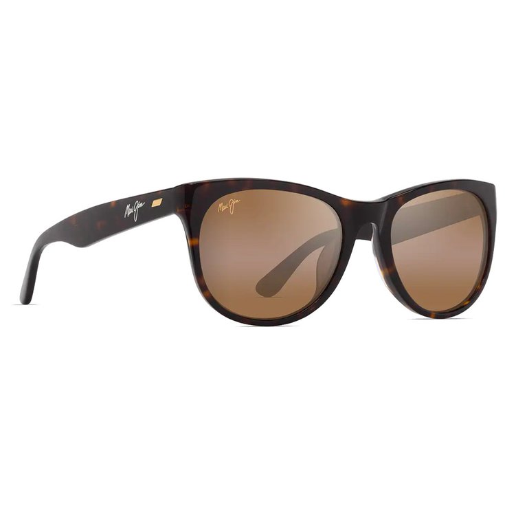 Maui Jim Zonnebrillen Koaniani Asian Fit Shiny Dark Havana Hcl Bronze Mineral Superthin Voorstelling