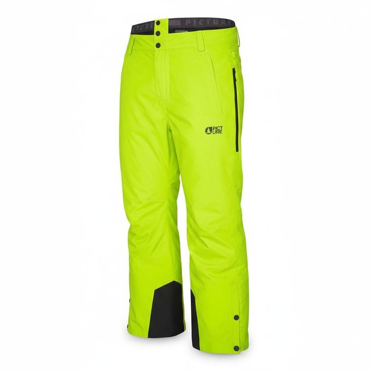 Picture Skihose Object Pant Acid Lime Präsentation