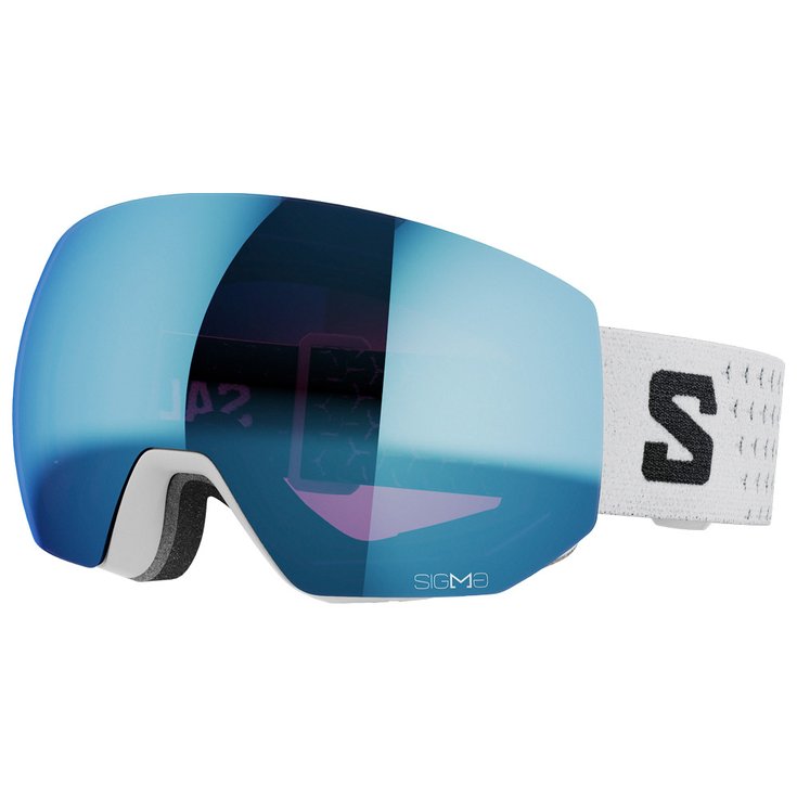 Salomon Masque de Ski Radium Pro Sigma White/Univ Sb 