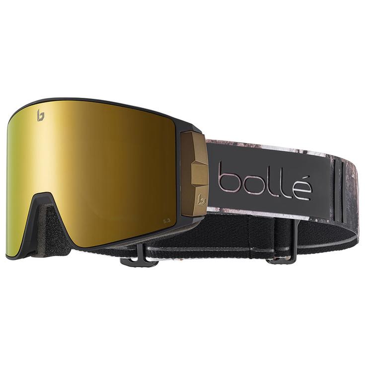 Bollé Maschera Blackridge Brushstroke Matte Gold Presentazione