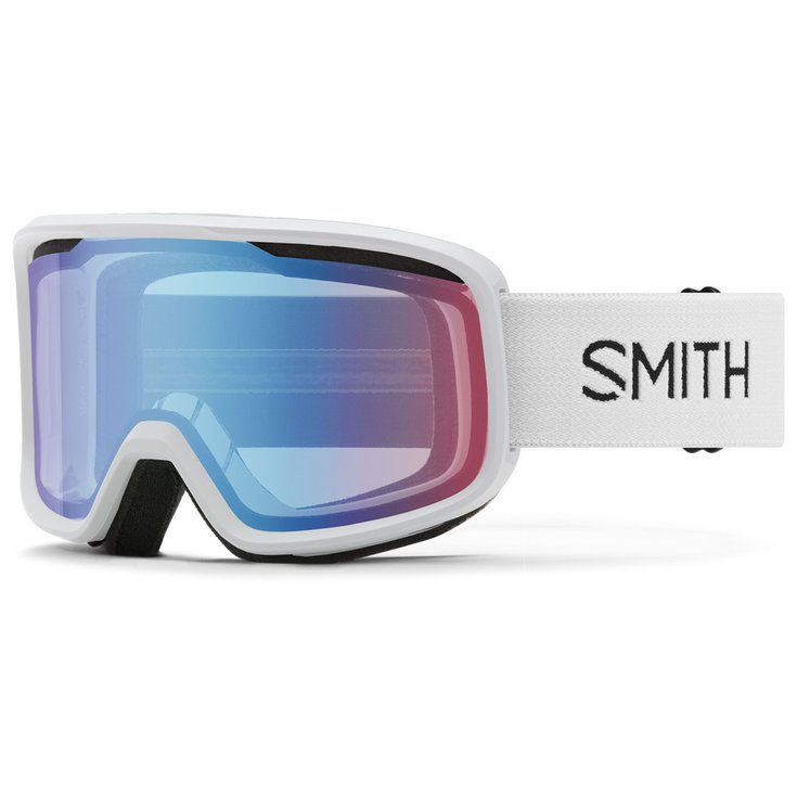 Smith Máscaras Frontier White Blue Sensor Mirror Presentación
