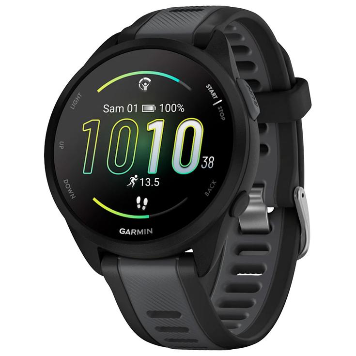 Garmin GPS watch Forerunner 165 Noir Gris Overview