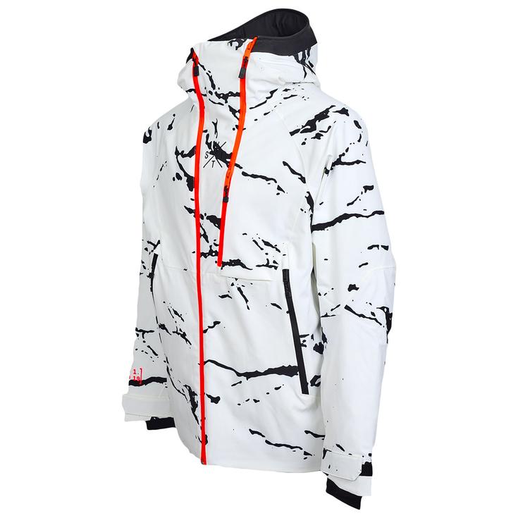 Watts Chaqueta esqui Venom Minimal Camo White Presentación