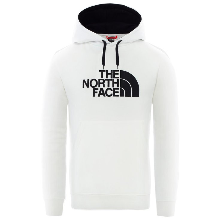 The North Face Sweatshirt Drew Peak White Black Präsentation