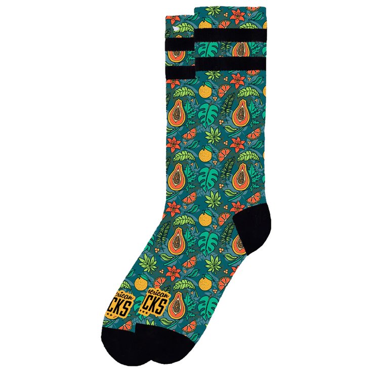 American Socks Socken The Original Signature Papaya Präsentation