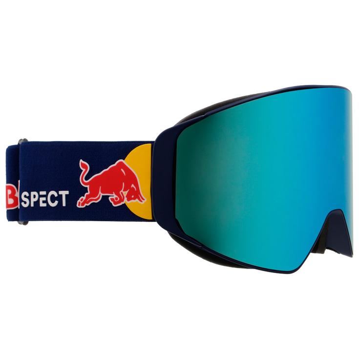 Red Bull Spect Skibrillen Jamm Matt Blue I-Boost Smoke Blue Mirror + Light Pink Voorstelling