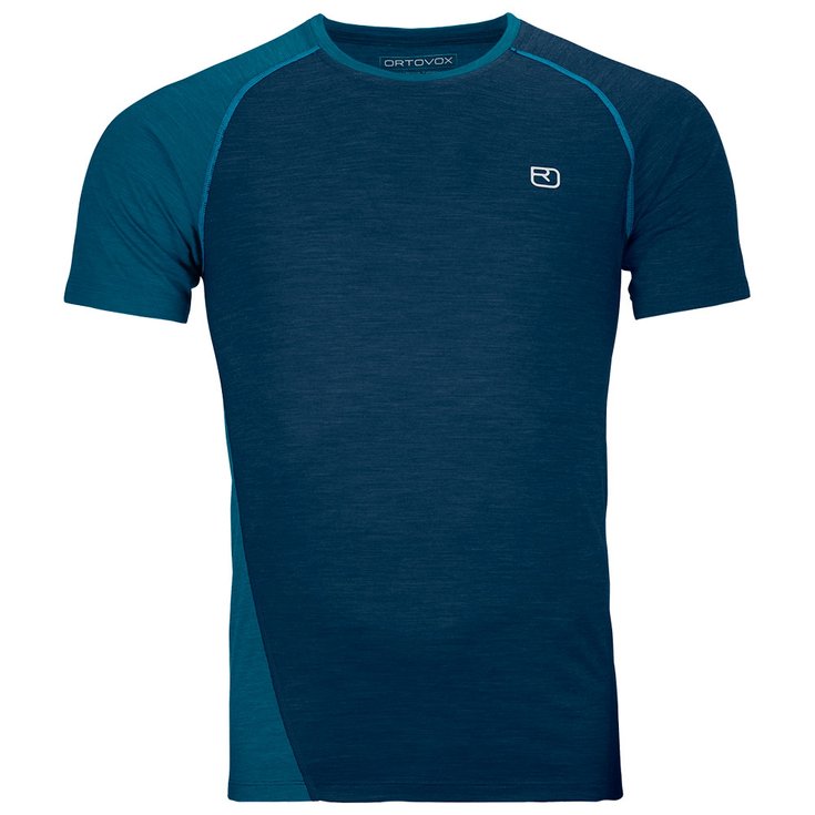 Ortovox Wander-T-Shirt 120 Cool Tec Fast Upward Tshirt M Deep Ocean Präsentation