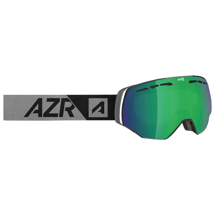 AZR Goggles Globe Otg Mat Noir Full Vert Multicouche Overview