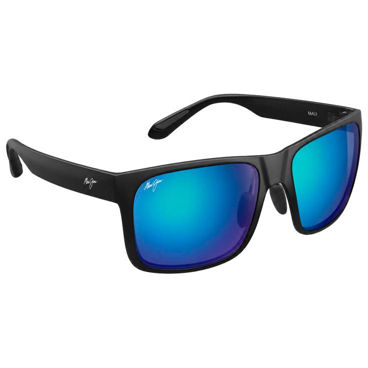 Maui Jim Zonnebrillen Red Sands Xl Black Blue Hawaï MauiPure Voorstelling
