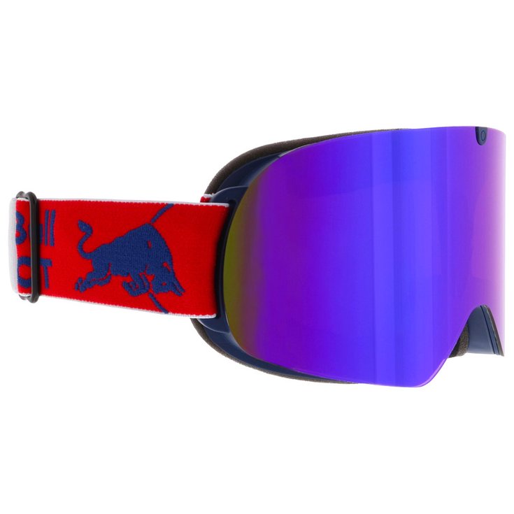 Red Bull Spect Skibrillen Soar Matt Dark Blue Red Grey Blue Mirror Voorstelling
