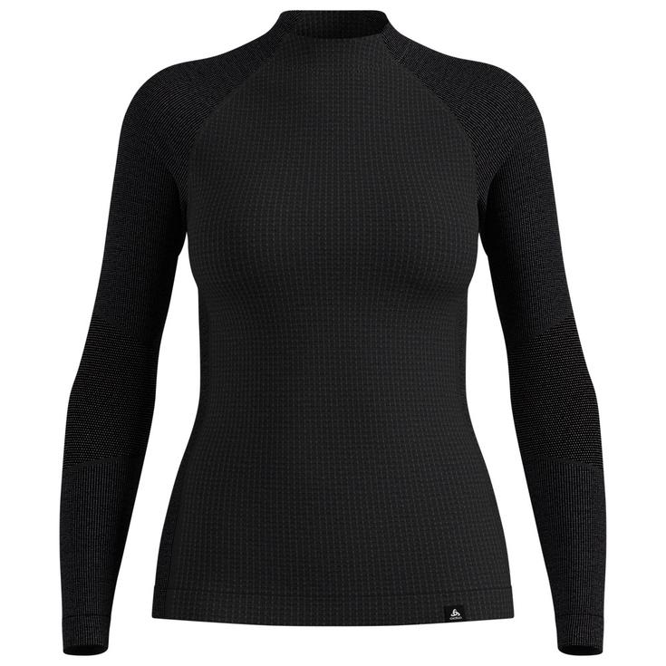 Odlo Ropa interior técnica Seamless Performance Wool W's Black Presentación