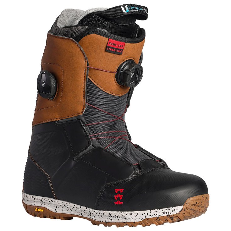 Rome Libertine Boa Black Brown 